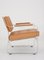 Swedish Leather and Aluminium Lounge Chairs by Karl-Erik Ekselius, 1970s, Set of 2 4