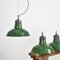 Industrial Enamel Pendant Light by Wardle, 1950s 2