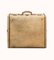 Vintage French Cream Cube-Shaped Suitcase from Lavoët, Image 1