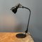 Lámpara de escritorio en negro con pantalla pequeña esmaltada de Rademacher, Imagen 4