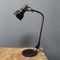 Black Desk Lamp with Small Enamel Shade from Rademacher 1