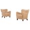 1669 Easy Chairs by Fritz Hansen, 1940s, Set of 2, Image 1