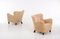 1669 Easy Chairs by Fritz Hansen, 1940s, Set of 2, Image 6