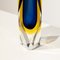 Small Hand-Crafted Blue Murano Glass Vase attributed to Flavio Poli, Italy, 1970s 7