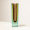 Small Hand-Crafted Brown Murano Glass Vase attributed to Flavio Poli, Italy, 1970s 3