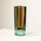 Small Hand-Crafted Brown Murano Glass Vase attributed to Flavio Poli, Italy, 1970s 2