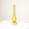 Small Hand-Crafted Yellow Murano Glass Vase attributed to Flavio Poli, Italy, 1970s, Image 2