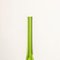 Kleine handgearbeitete Vase aus grünem Muranoglas, Flavio Poli zugeschrieben, Italien, 1970er 3