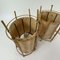 Tischlampen aus Bambus & Pergament von Louis Sognot, Frankreich, 1950er, 2er Set 11