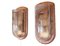 Modernist Wall Sconces in Amber Murano Glass, Germany, 1960s, Set of 2, Image 2