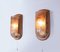 Modernist Wall Sconces in Amber Murano Glass, Germany, 1960s, Set of 2 5