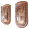 Modernist Wall Sconces in Amber Murano Glass, Germany, 1960s, Set of 2, Image 1