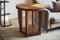 Art Deco Side Table with Walnut, 1920s, Image 3