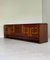 Credenza lunga brutalista in quercia marrone, Immagine 1