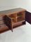 Long Brutalist Brown Oak Credenza, Image 13