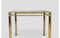 Quadratischer Couchtisch in Gold 3