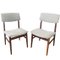 Vintage Danish Dining Chairs in Gray 1970s, Set of 2 3