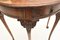 Antique Burr Walnut Console Side Table, 1890, Image 9