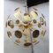 Water-Lily Brass Sputnik Sphere Chandelier by Simoeng, Image 2