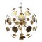 Water-Lily Brass Sputnik Sphere Chandelier by Simoeng 1
