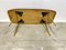 Filigree Coffee Table with Brass Legs, 1950s 4