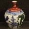 Chinese Painted Ceramic Vase, 2000 1