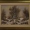 Italian Artist, Winter Landscape, 1970, Oil on Canvas, Framed 10