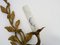Wall Lights with Foliage Decoration from Maison Baguès, 1960s, Set of 2, Image 6