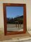 Large and Mirror in Wood Frame 1