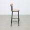 Postmodern Bar Stools, 1980s, Set of 3 3