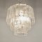 Vintage Murano Glass Chandelier from Fratelli Toso, Italy, 1960s 2