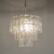 Vintage Murano Glass Chandelier from Fratelli Toso, Italy, 1960s 5