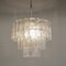 Vintage Murano Glass Chandelier from Fratelli Toso, Italy, 1960s, Image 5