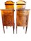 Antique Modern Nightstands with Marble Top, Set of 2 2