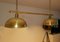 Large Vintage Pendant Light in Brass from Sölken Leuchten, 1960s, Image 12