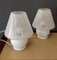 Lampes de Bureau Vintage en Verre Murano de F. Fabbian, Italie, 1970s, Set de 2 2