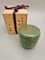 Vintage Japanese Netsuke Matcha Container with Maki-E Lacquer in Sage Green, 1960s 2