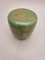 Vintage Japanese Netsuke Matcha Container with Maki-E Lacquer in Sage Green, 1960s 3