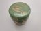 Vintage Japanese Netsuke Matcha Container with Maki-E Lacquer in Sage Green, 1960s, Image 6