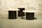 Tables Basses Gigogne en Travertin, 1960s, Set de 3 17