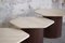 Tables Basses Gigogne en Travertin, 1960s, Set de 3 10