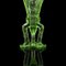 Petit Vase Rocket Vintage en Verre d'Art, Angleterre, 1930 10