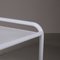 Vintage White Bench by Gae Aulenti for Poltronova 4