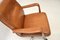 Vintage Italian Leather Swivel Desk Chair by Poltrona Frau, 2000 6