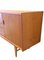 Credenza in teak con ante scorrevoli, anni '60, Immagine 6