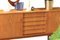 Sideboard in Teak with Sliding Doors, 1960s, Image 8