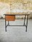 Mid-Century Formica & Metal Desk with 2 Drawers, 1960s 18
