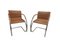 M20 Tubular Cantilever Armchairs in Woven Rattan by Mies Van Der Rohe for Knoll, 1960s, Set of 2 11