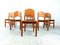 Vintage Pine Dining Chairs, 1970s, Set of 6 3