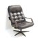 Fauteuil Vintage en Cuir, 1960s 1